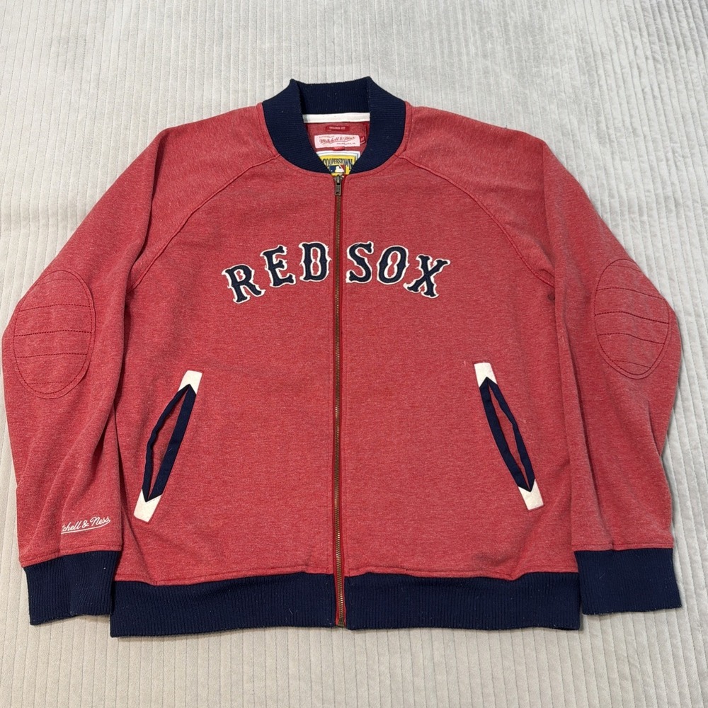 Mitchell & Ness Cooperstown MLB Boston Red Sox Mens XL Jacket